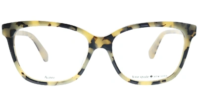 Shop Kate Spade Jorja Rectangle Eyeglasses In Clear
