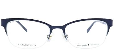 Shop Kate Spade Valary Rectangle Eyeglasses In Clear