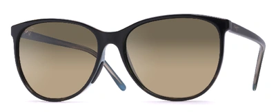 Shop Maui Jim Ocean Polarized Sunglasses In Tort,havana
