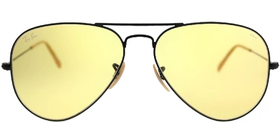 Shop Ray Ban Classic Aviator Rb 3025 Aviator Sunglasses In Yellow