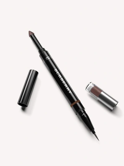 Shop Burberry Cat Eye Liner - Chestnut Brown No.02 In Chestnut Brown 02