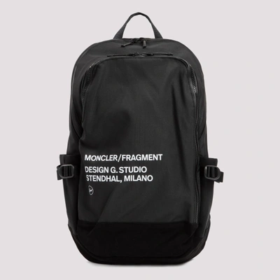 Moncler Fragment Backpack In Black | ModeSens