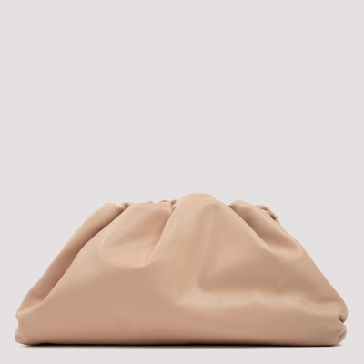 Shop Bottega Veneta The Pouch Powder Pink Clutch