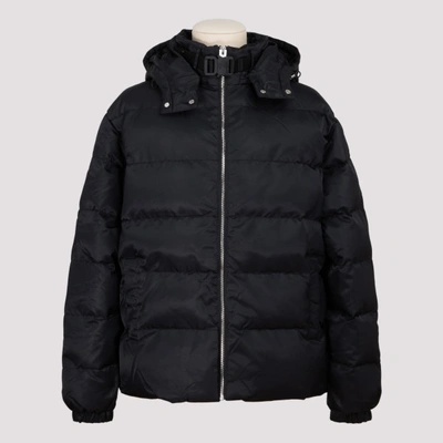 Shop Alyx Black Puffer Jacket In Blk Black