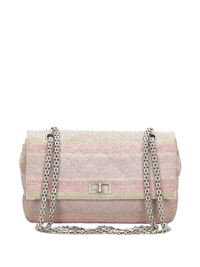 Pre-owned Chanel Reissue 255 Single Flap Shoulder Bag In Pink