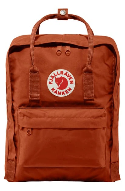 Shop Fjall Raven Kanken Water Resistant Backpack In Autumn Leaf