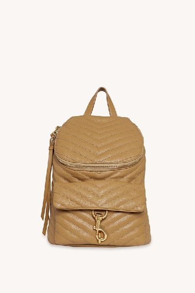 Shop Rebecca Minkoff Edie Backpack In Cool Tan