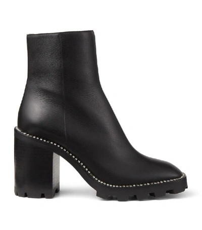 Shop Jimmy Choo Mava 85 Leather Boots