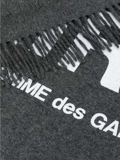 Shop Comme Des Garçons Shirt Wool Scarf