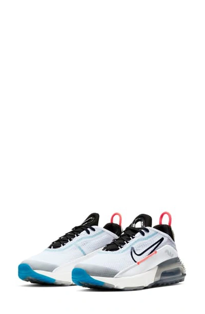 Shop Nike Air Max 2090 Sneaker In White/ White/ Black/ Blue