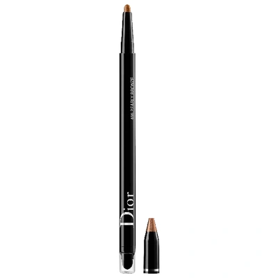 Shop Dior Show Stylo Waterproof Eyeliner 466 Pearly Bronze 0.007oz / 0.2g