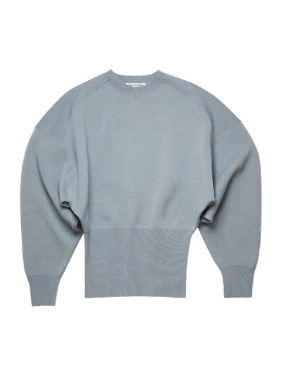 Shop Acne Studios Wool-blend Sweater, Dusty Blue