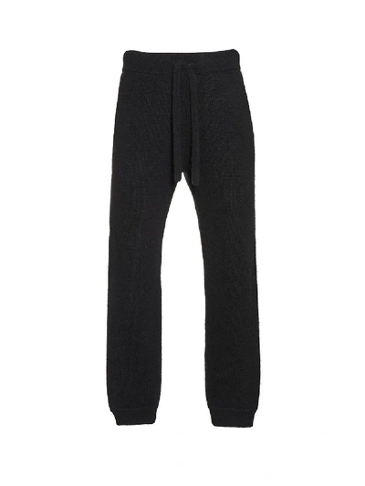 Shop Alanui Cashmere-wool Jogger Pants Embassy In Black