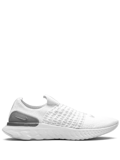 Nike React Phantom Run Fk 2 Low-top Sneakers In White