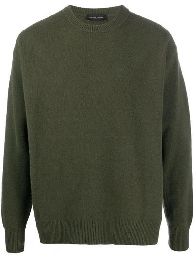 ROBERTO COLLINA CREWNECK JUMPER 