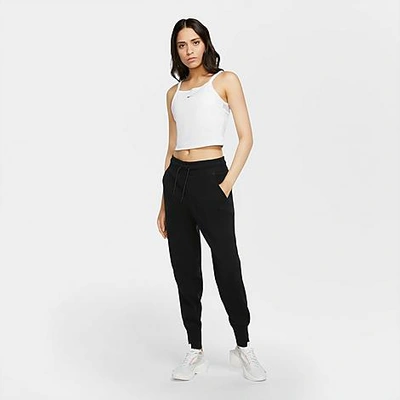 Shop Nike Women's Sportswear Tech Fleece Jogger Pants In Black