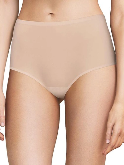 Shop Chantelle Soft Stretch Full Brief In Rose