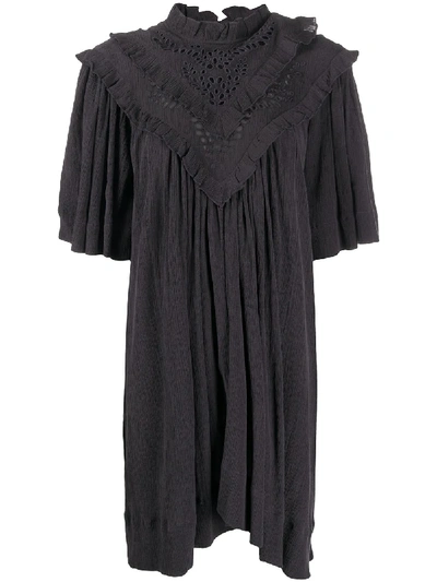 Shop Isabel Marant Étoile Inalio Dress In Black