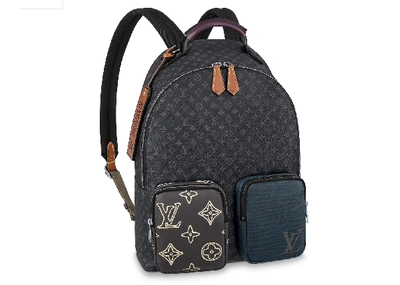 Pre-owned Louis Vuitton Backpack Multipocket Monogram Eclipse