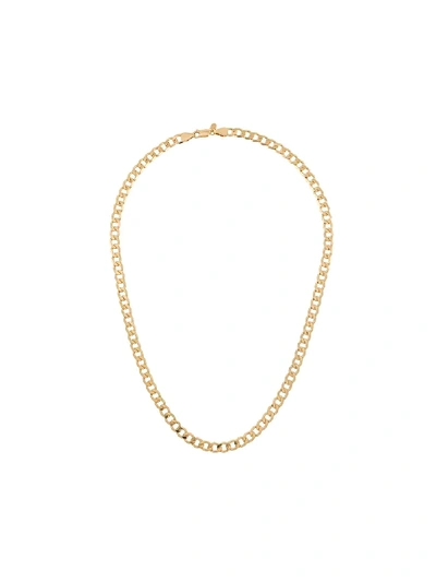 Shop Maria Black Forza 50 Necklace In Gold
