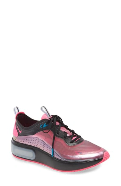 Shop Nike Air Max Dia Se Sneaker In Black/ Pink Blast-black
