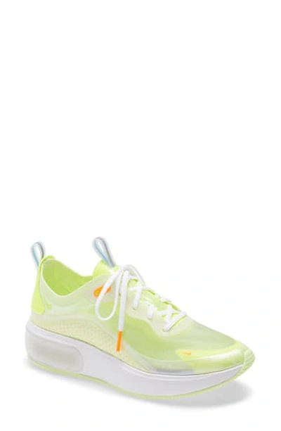 Shop Nike Air Max Dia Se Sneaker In White/ Volt-barely Volt