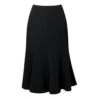 Pre-owned Maje Black Wool Skirt