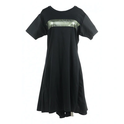 Pre-owned Miharayasuhiro Mini Dress In Black