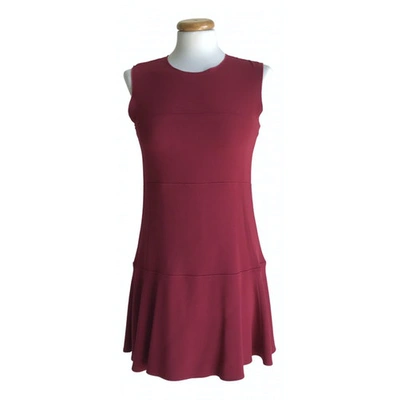 Pre-owned Joseph Mid-length Dress In Red