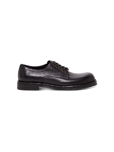 Shop Dolce & Gabbana Lace-up Leather Shoes In Black
