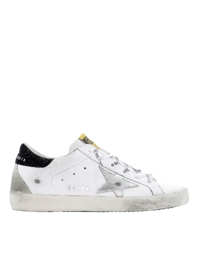 Shop Golden Goose Sneaker Superstar In Bianco