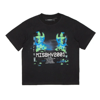 Shop Misbhv Rhythm T-shirt In Black