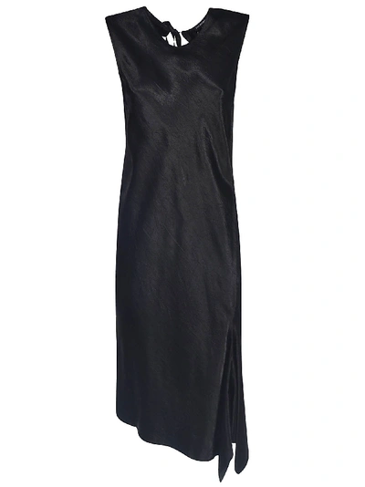 Shop Ann Demeulemeester Sleeveless Mid-length Dress In Black