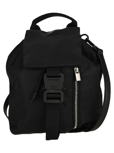 Shop Alyx Nylon Mini Backpack In Black