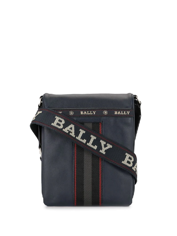 embroidered messenger bag