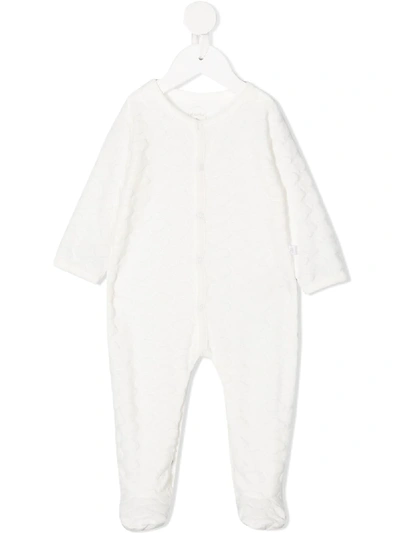 Shop Absorba Tonal Texture Pajamas In White