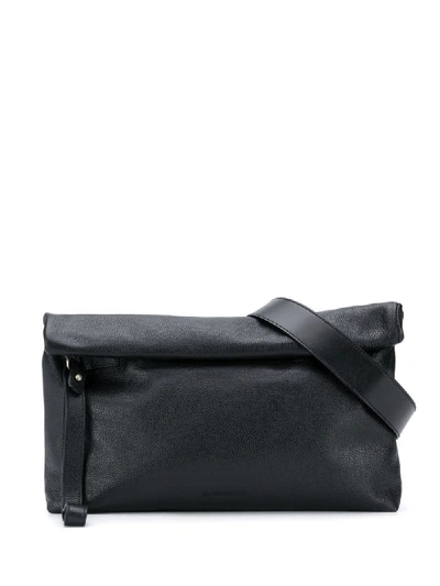 Shop Ann Demeulemeester Oversized Belt Bag In Black