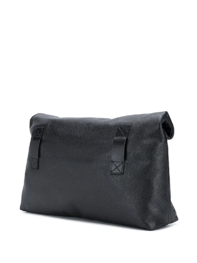 Shop Ann Demeulemeester Oversized Belt Bag In Black