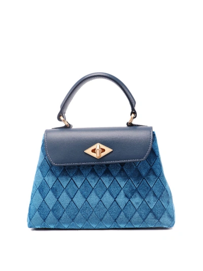 Shop Ballantyne Diamond Small Bag In Blue