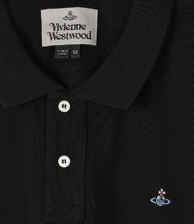 Shop Vivienne Westwood Classic Polo Black