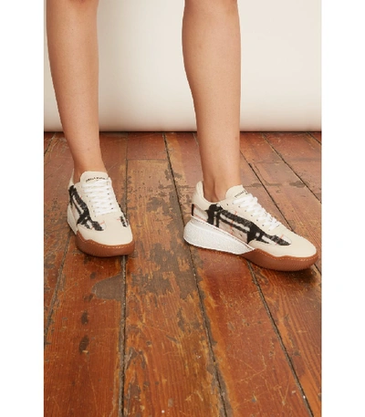 Shop Stella Mccartney Runner Loop Sneaker In Multi White