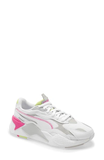 Shop Puma Rs-x3 Millennium Sneaker In White/ Gray/ Green