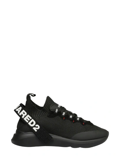 Shop Dsquared2 Speedster Sneakers In Black