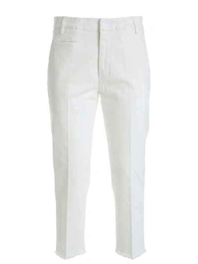 Shop Dondup Ariel Pants In White