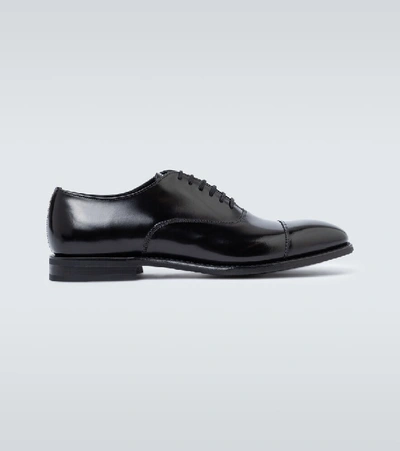 Shop Church's Pamington Leather Oxford Shoes In Black
