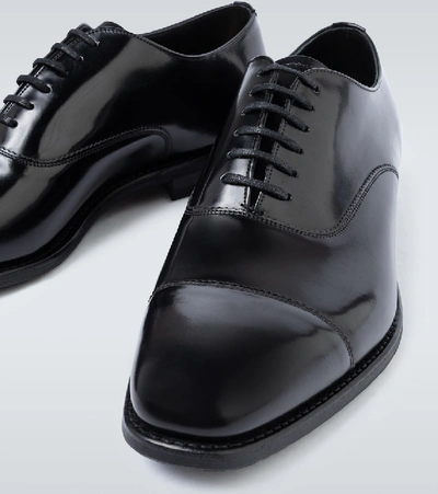 Shop Church's Pamington Leather Oxford Shoes In Black