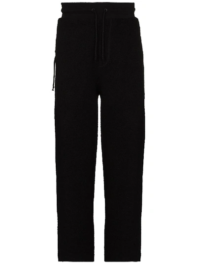 Shop Craig Green Lace Detail Jogging Trousers In Black