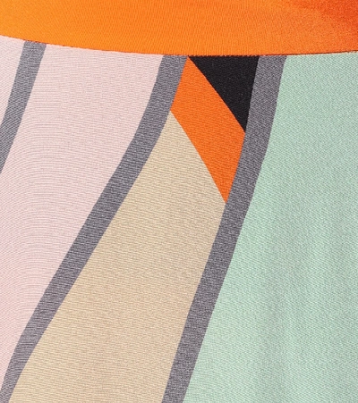 Shop Diane Von Furstenberg Madeline Printed Silk Midi Skirt In Multicoloured