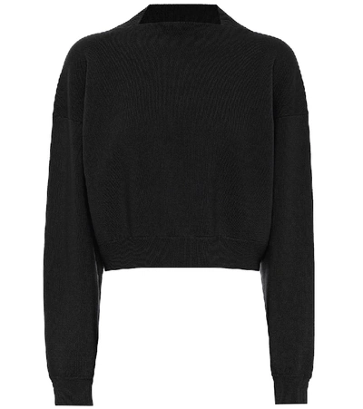 Shop Alaïa Cashmere Sweater In Black