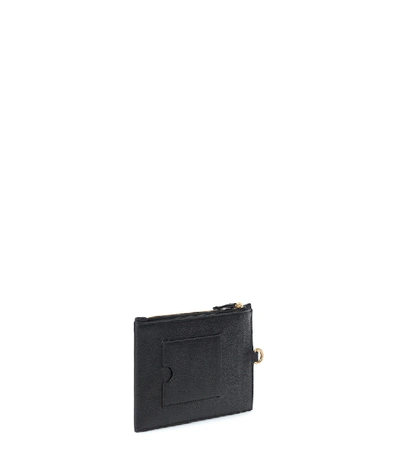 Shop Balenciaga Leather Wallet In Black